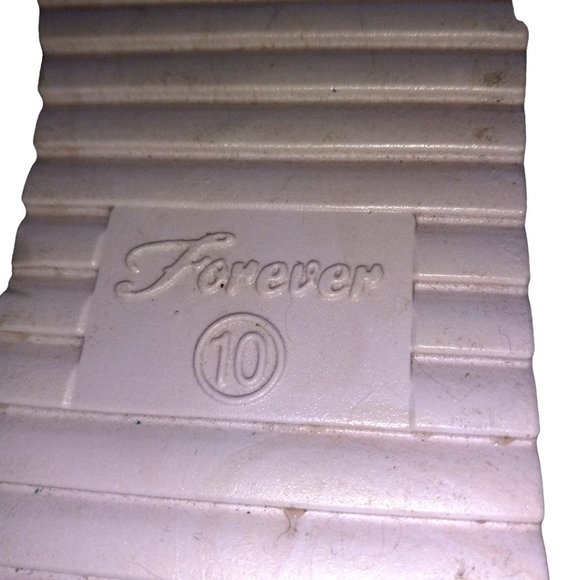 Forever Women’s Sandals Sz 10 NEW Open Toe Flat Platform Casual Fashion Shoes - Picture 7 of 8